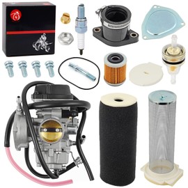 Carburetor Carb & Air Filter & Guide Intake Manifold Boot Kit For Yamaha 2004-2013 Raptor 350 Air Filter