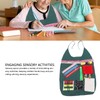 Sensory Blanket Apron for Elderly with Memory Loss, Dementia Engaging