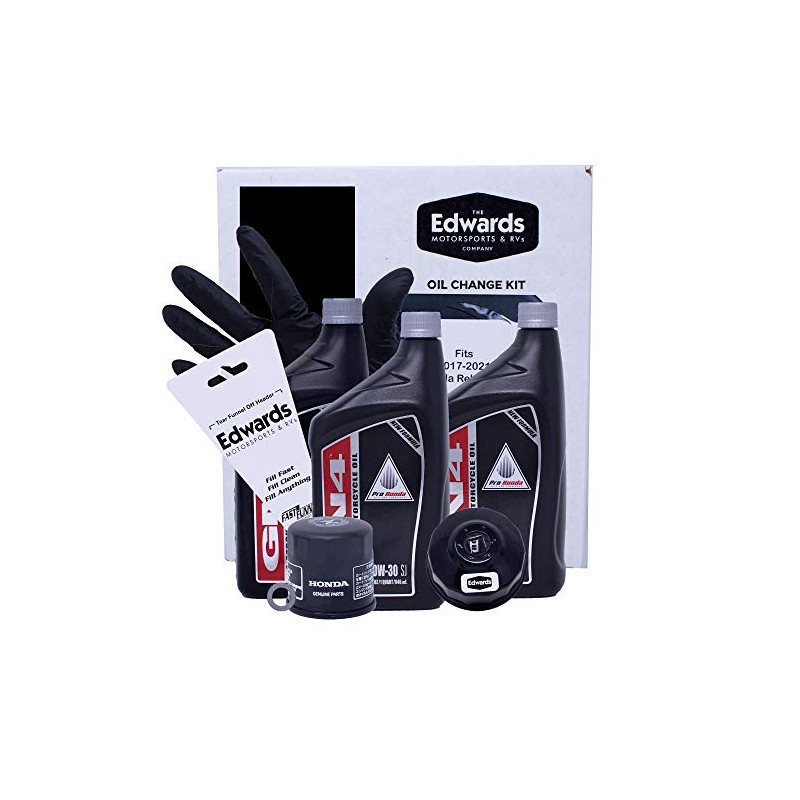 Edwards Oil Change Kit fits 2017-2023 Honda Rebel 500 Motorcycle