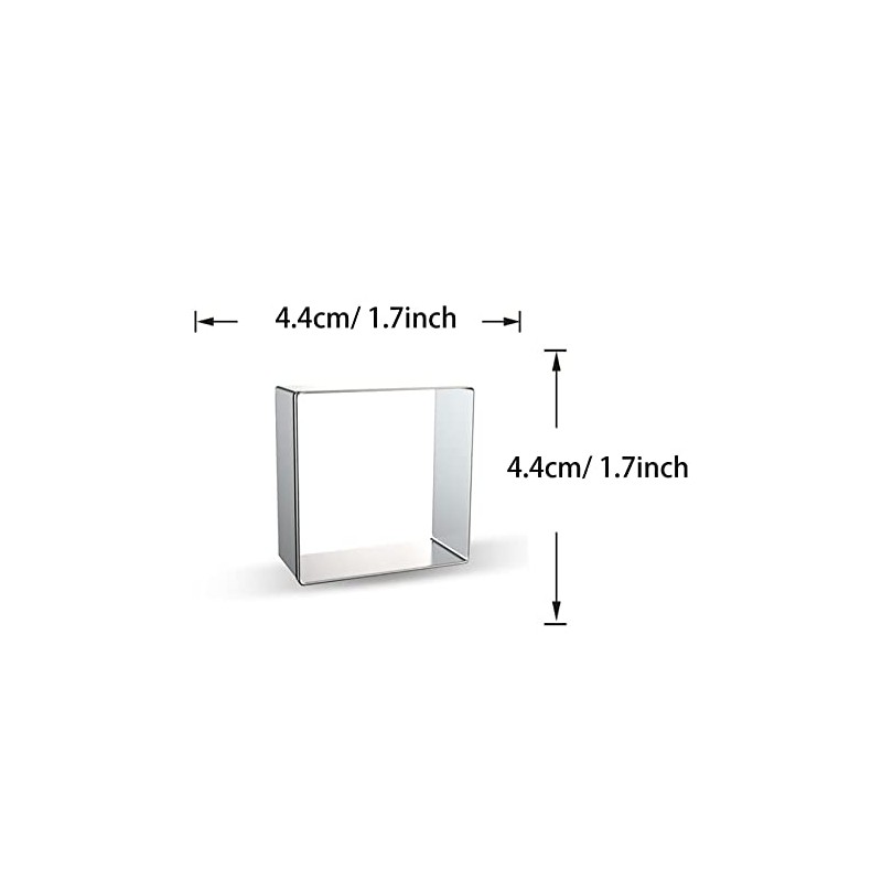 WDYJMALL Square Shape Cookie Cutter