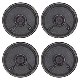 uxcell Stereo Speakers, Built-in Magnetic Speakers, Laptop Speakers, 0.5W, 8 Ohm, 50mm Diameter, Pack of 4