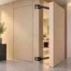 360° Hidden Door Pivot Hinge Kit, Heavy Duty Aluminum Alloy