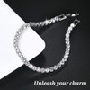 Tennis Bracelet Women's Zirconia Bangle 2 Pieces Bracelet for Women