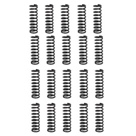 MACHSWON Compression Spring for Home, Machinery, Industrial, Screen Doors, Lawn Mowers, Spring Steel Compressed Spring 10mm OD 1.2mm Wire Size 50mm Free Length, 20pcs