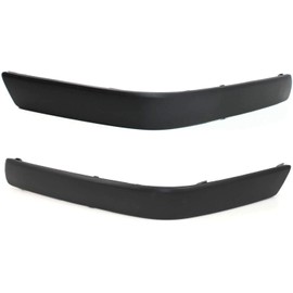 Garage-Pro Front Bumper Trim Compatible with 1995-1997 Toyota Tercel Impact Molding Plastic Black Passenger and Driver Side