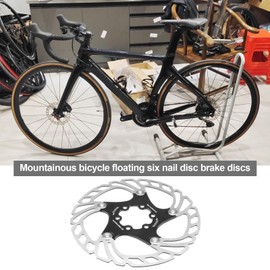 YINETTECH 180mm Bike Disc Brake Rotor with 6Pcs Screws Replacement Compatible with Shimano Compatible with Tektro Enhanced Bike Brake Disc