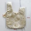 Women's Kimono Bag, Drawstring Bag, Floral Pattern, Pouch, Yukata Bag,