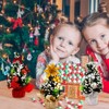 Mini Artificial Christmas Tree, 3 Pieces, Mini Christmas Decoration, Ideal
