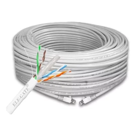 Ele-Gate WI.183 Rollo 100m Cable UTP Blanco con entrada RJ-45