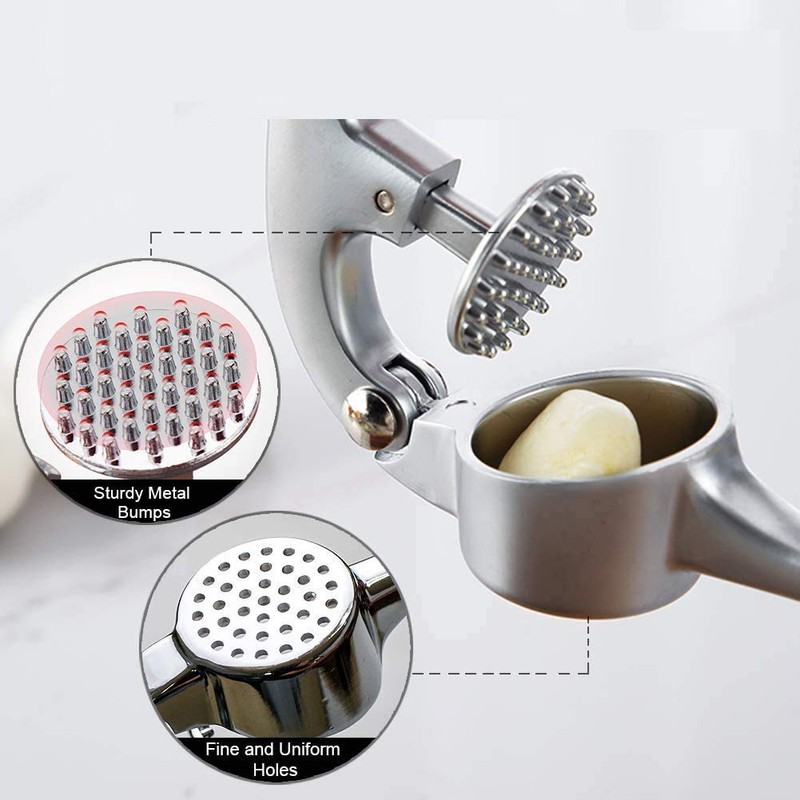 Youngland's Garlic Press, Garlic Crusher, Crush Garlic & Ginger with