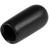 TA-VIGOR 200Pcs Rubber End Caps, 2.5mm ID Round Flexible Screw