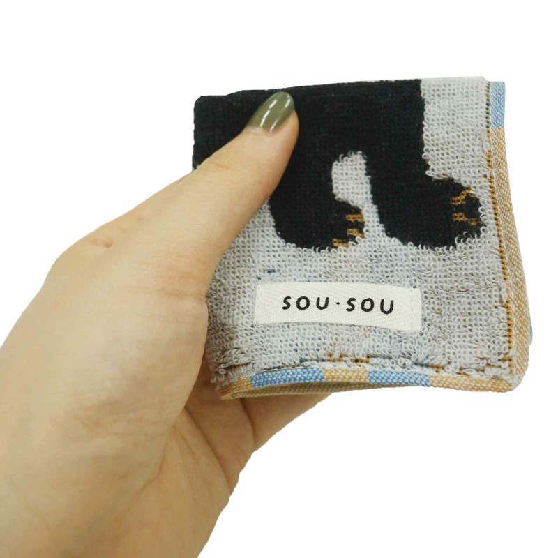 Marushin 6165011600 Mini Towel SOU/SOU Cat