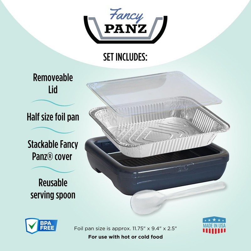 Fancy Panz Classic, Serving Tray for Food, Made in the