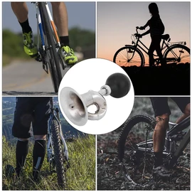 Corneta de Bicicleta, Bocina de Bicicleta Salida de Aire Delantero Sonido Agradable para Manillar de 2,2 cm