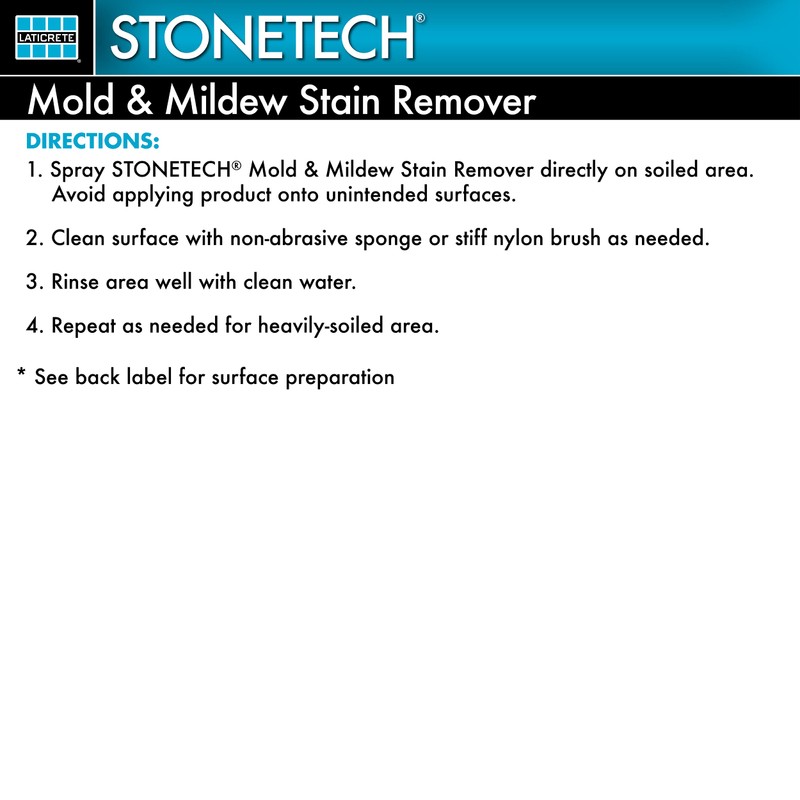DuPont Mold & Mildew Stain Remover for Natural Stone
