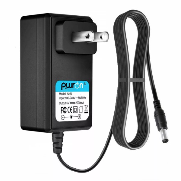 PwrON 6V 2A AC Adapter Charger for Sharp XKD-Z2000IC6.0