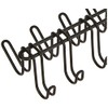 iDesign 6557 Classico Tie and Belt Hanger, Tie Rack for