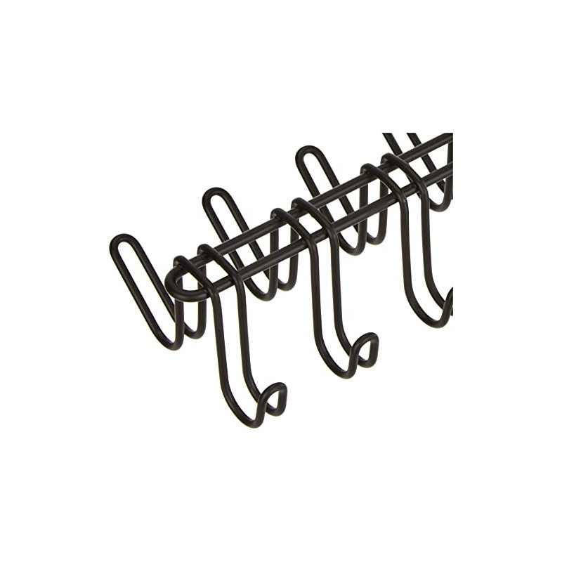 iDesign 6557 Classico Tie and Belt Hanger, Tie Rack for