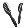 FIXBODY Curved Vent Hair Brush for Blow Drying, Styling and