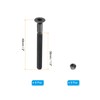 PATIKIL Skateboard Hardware Kit 2", 8pcs Carbon Steel Grade 8.8