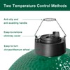 Quantfire Cast Iron Cap for Big Green Egg Dual Function