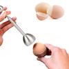 Egg Cutters, Egg Opener Durable Stainless Steel Egg Cutter Convenient