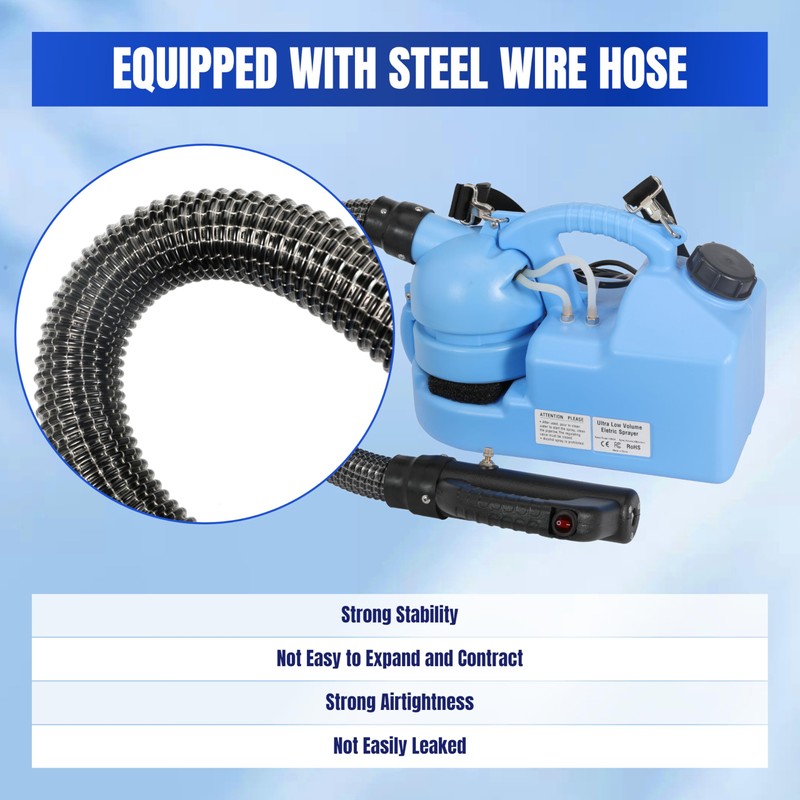 Ralosyn ULV Fogger Machine 7L (1.85 Gallon) Electric Portable Fogger