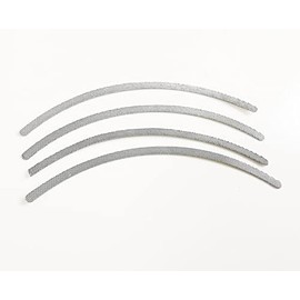 4 Pcs SmileTech New Dental Universal Lingual Retainer Mesh Base 2.0 mm Dental Orthodontic Materials Ortho Lingual Buttons (4 Pcs Lingual Retainers)