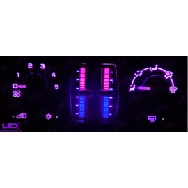 360 LED High Performance 03-06 PURPLE LED DIY UPGRADE KIT CLIMATE CONTROL SILVERADO SIERRA ESCALADE YUKON