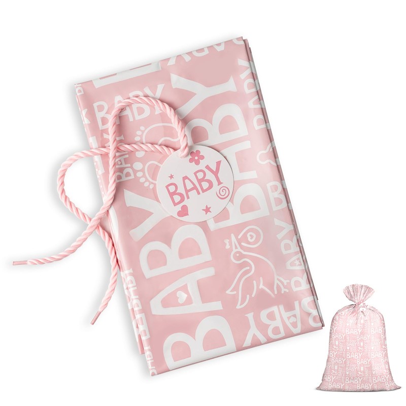 Loveinside Jumbo Large Plastic Gift Bag, Birthday Design Plastic Bag