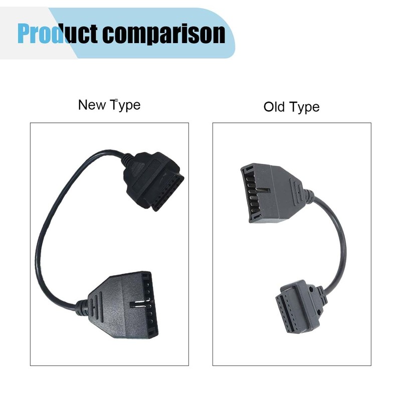 OBD2 to OBD1 GM Adapter, Car Code Reader, OBD1 12