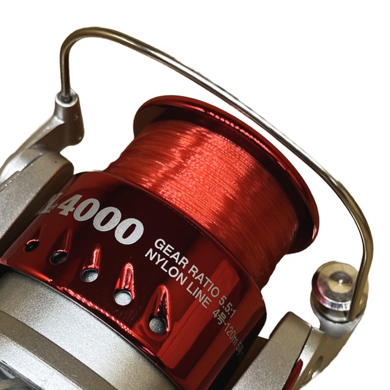 Riseway 4000 Basic Spin Reel with Thread No. 4 -
