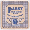 Pabst Blue Ribbon Good Old Time Flavor Beer Coaster