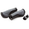 Clarks Cycle Systems CE-315 Ergonomic Lock-On Grips, Black/Grey, 135mm