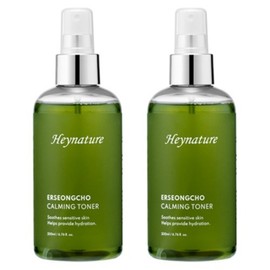 Hey Nature Houttuynia cordata calming toner, 2 packs, 200ml / 헤이네이처 어성초 카밍 토너, 2개, 200ml