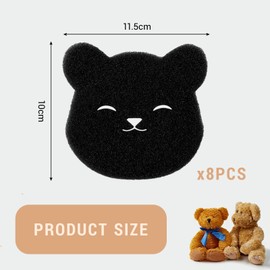 Benaewa 8 Pcs Pet Hair Remover Washing Machine, Reusable Washing Machine Hair Catcher for Lint Remover, Clothes Cleaning