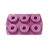 TUPPERWARE Backen Silikonform Donut/Bagel lila Backform Silikon Diabolo
