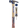 VAUGHAN CF2 California Framer Hammer, 19 oz Milled, Nail Starter,