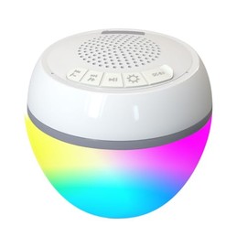 Spire 5W Mini Floating LED Bluetooth Waterproof Pool Speaker, White
