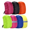 BTR Waterproof Backpack Covers. High Visiblity Rucksack Covers. Fluorescent Yellow