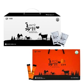 Black goat essence containing Green Farm antler + Black goat essence containing Green Farm honey Gold / 그린팜 녹용 담은 흑염소진액 +그린팜 벌꿀 담은 흑염소진액 골드