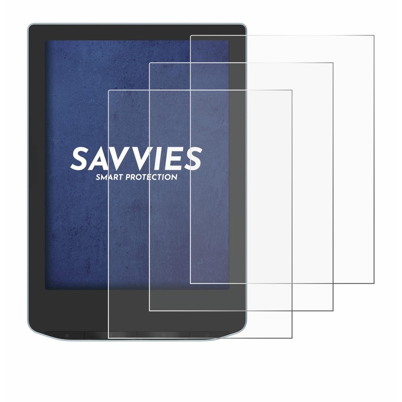 Savvies Pack of 6 Screen Protectors for PocketBook Verse Ultra