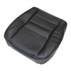 Priprilod Black Leather Driver Side Bottom Replacement Seat Cover Compatible