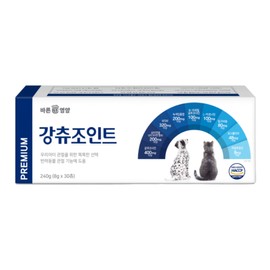 Proper Nutrition Pet Dog Nutrition, 30 Servings, Bone and Joint Strengthening, 1 Piece / 바른영양펫 강아지 영양제, 30회분, 뼈관절강화, 1개