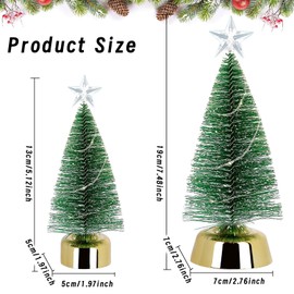 Mini Christmas Tree with LED, LED Christmas Tree, Small, Artificial Christmas Tree, Mini Christmas Tree with Lighting, Mini Christmas Tree, Miniature Christmas Tree, Table Christmas Tree, Christmas
