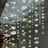 12 Pcs 70.8 Ft Hanging Floral Garland Silk,Boho,White