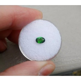 pinnaclediamonds Chrome Diopside Green Oval Gem 6x4mm