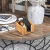 Sumnacon Napkin Holder,Square Rattan Napkin Holder Table Wicker Countertop,Cocktail Napkin
