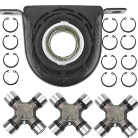 RPMParts 4WD Drive Shaft Center Support Bearing Assembly Compatible with 1999-2010 Ford F-250 F-350 Super Duty Heavy-Duty Performance Center Support Bearing 4x4