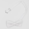NECOTIA Men's Bow Tie, Stylish, Single Bowtie, Black, Plain, Wedding,